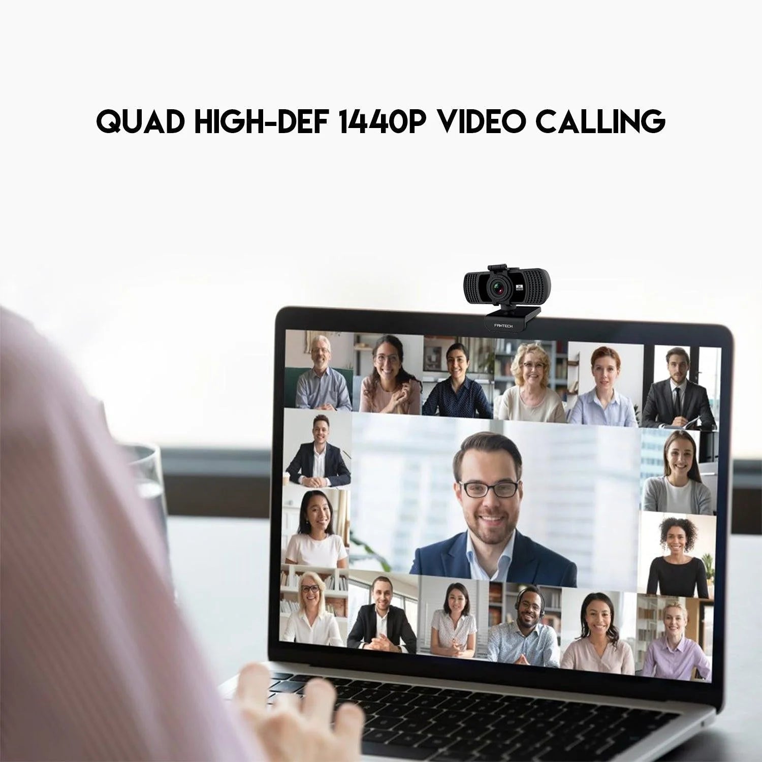 Fantech luminous c31 webcam for crystal clear 2k streaming - streaming