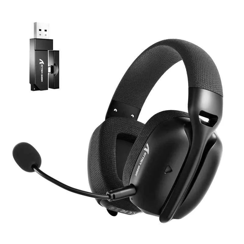 Attack shark l80pro wireless gaming headset - gradient black - audio | wireless headset