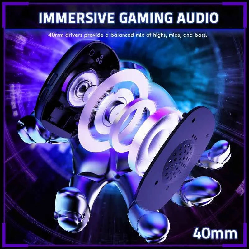 Attack shark l80pro wireless gaming headset - audio | wireless headset