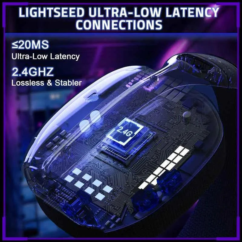 Attack shark l80pro wireless gaming headset - audio | wireless headset