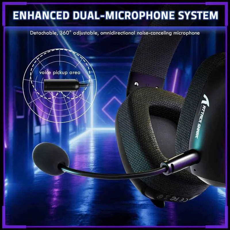 Attack shark l80pro wireless gaming headset - audio | wireless headset