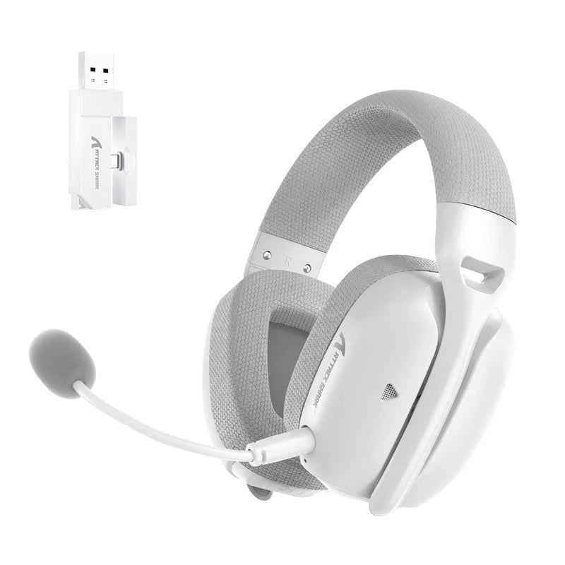 Attack shark l80pro wireless gaming headset - white - audio | wireless headset