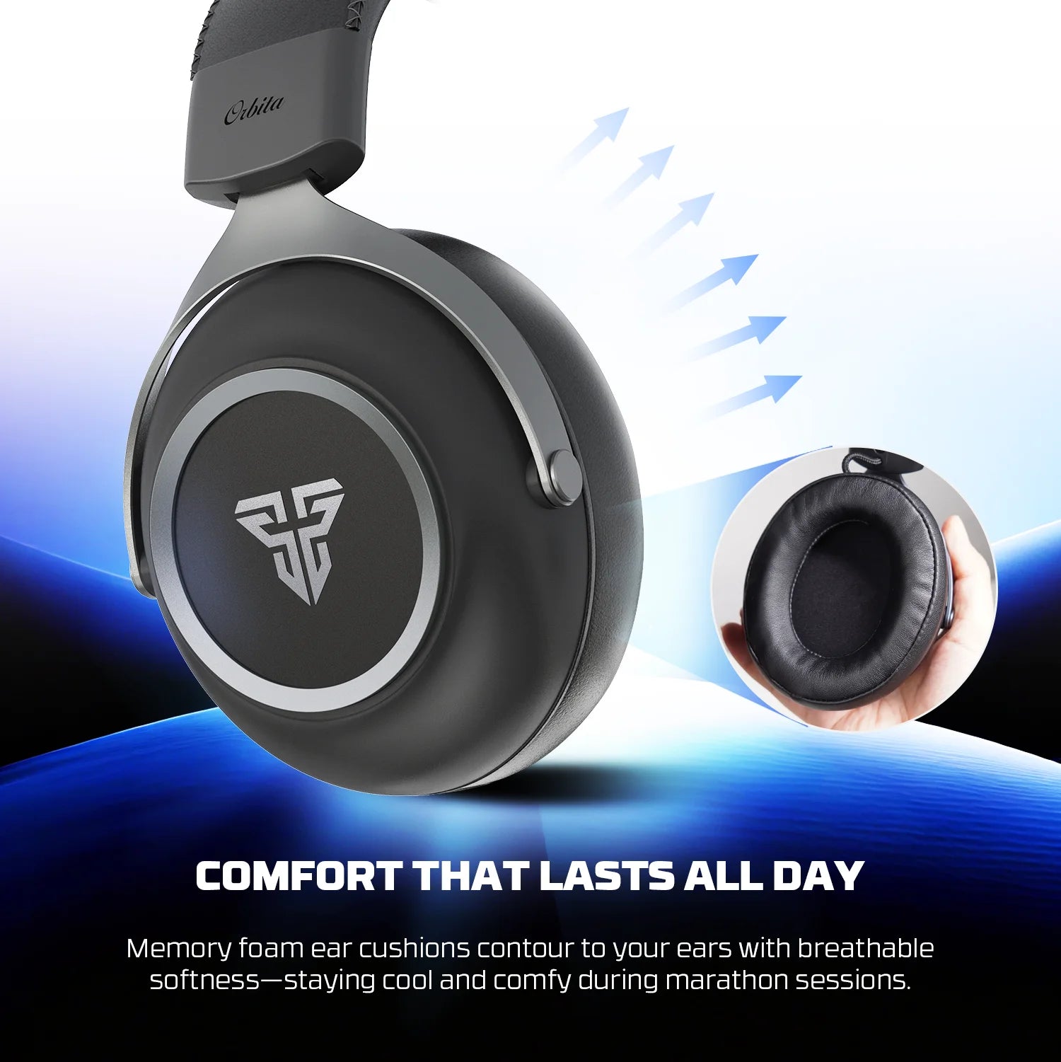 Fantech orbita whg07 2.4g bluetooth wireless gaming headset - audio | wireless headset