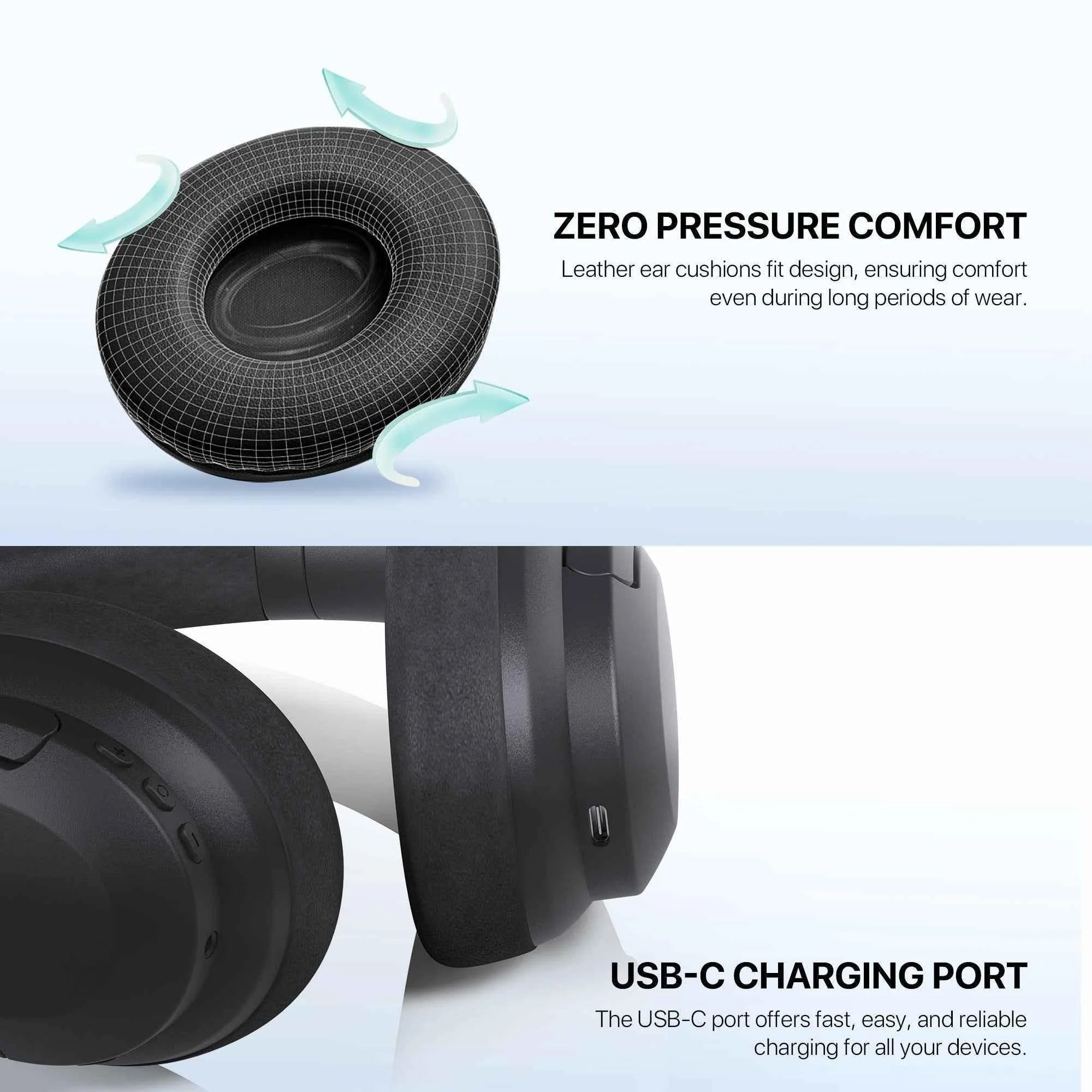 Fantech wh05a go vibe wireless headset - beige anc for superior sound immersion - audio | wireless headset