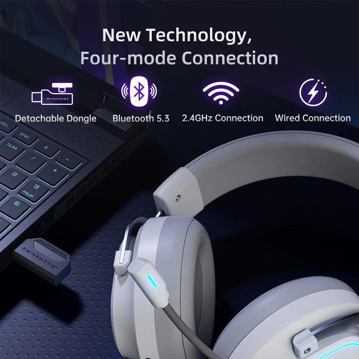 Machenike headset gx30 pro - black - audio | wireless headset