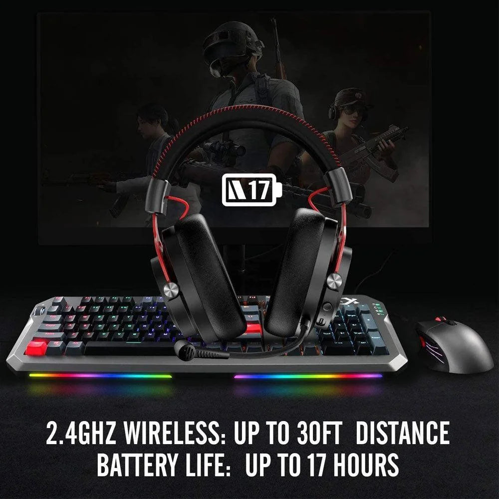 Nubwo g03 2.4g wireless gaming headset - audio | wireless headset