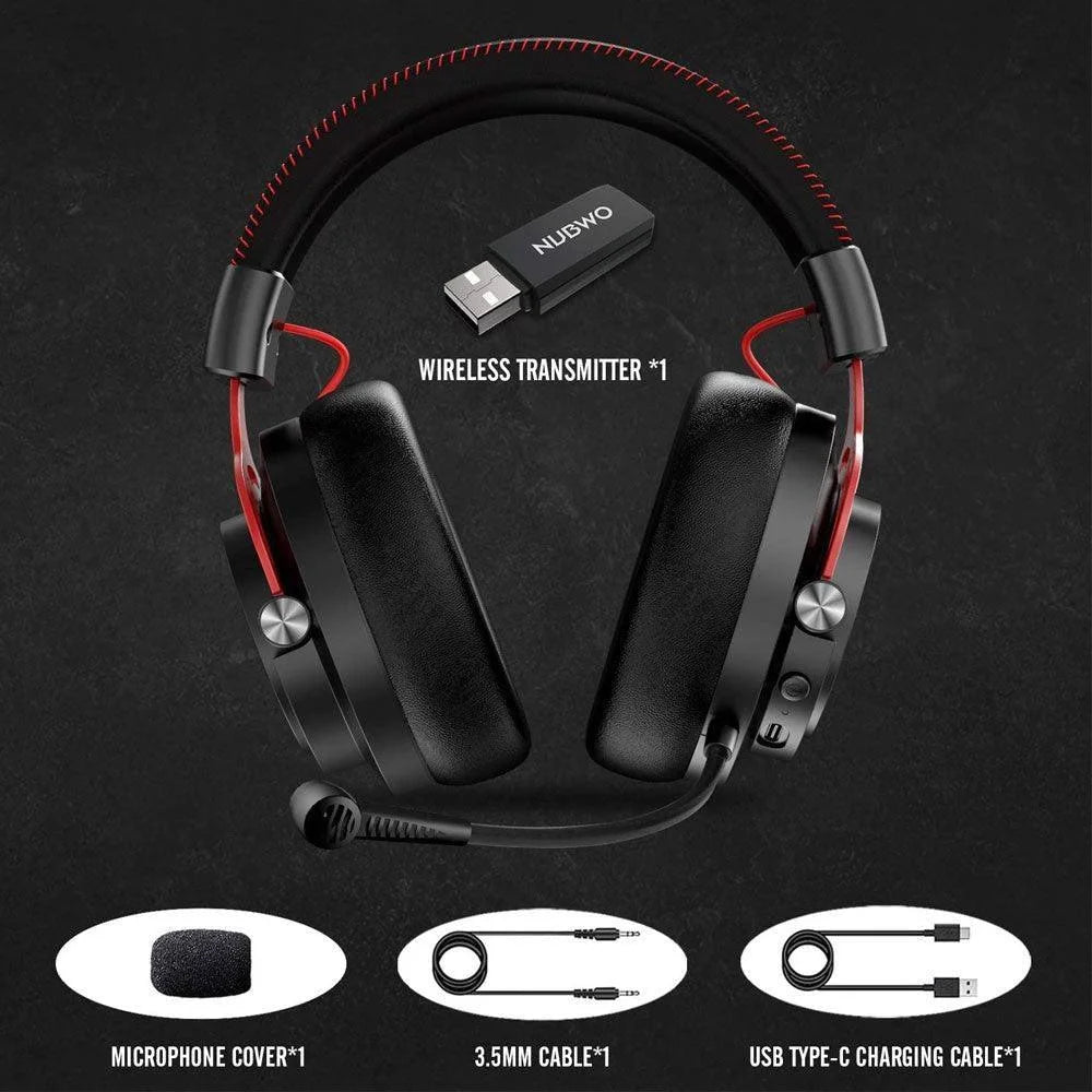 Nubwo g03 2.4g wireless gaming headset - audio | wireless headset