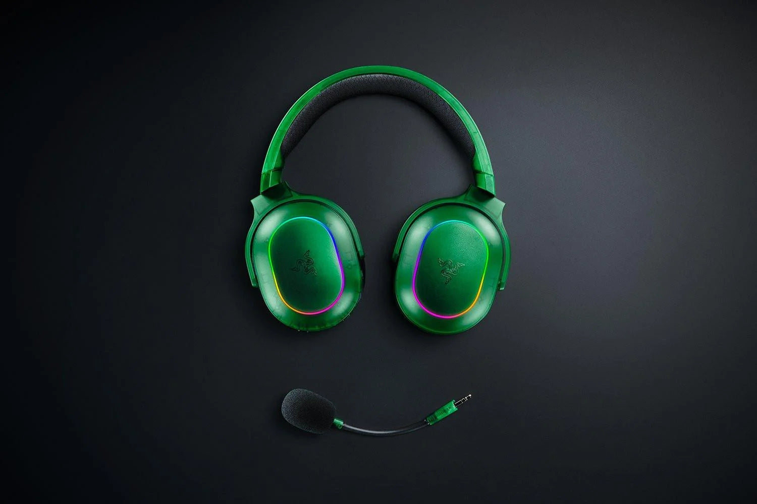 Razer barracuda x chroma - phantom green edition - audio | wireless headset