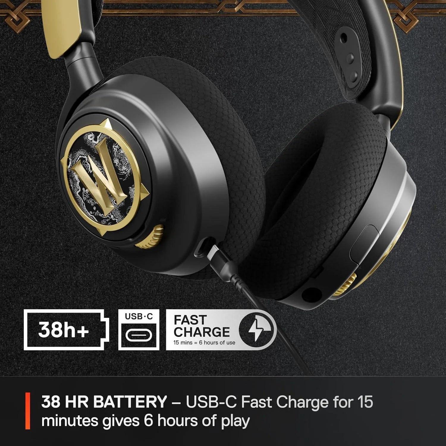 Steelseries arctis nova 7 wireless - world of warcraft edition - audio | wireless headset