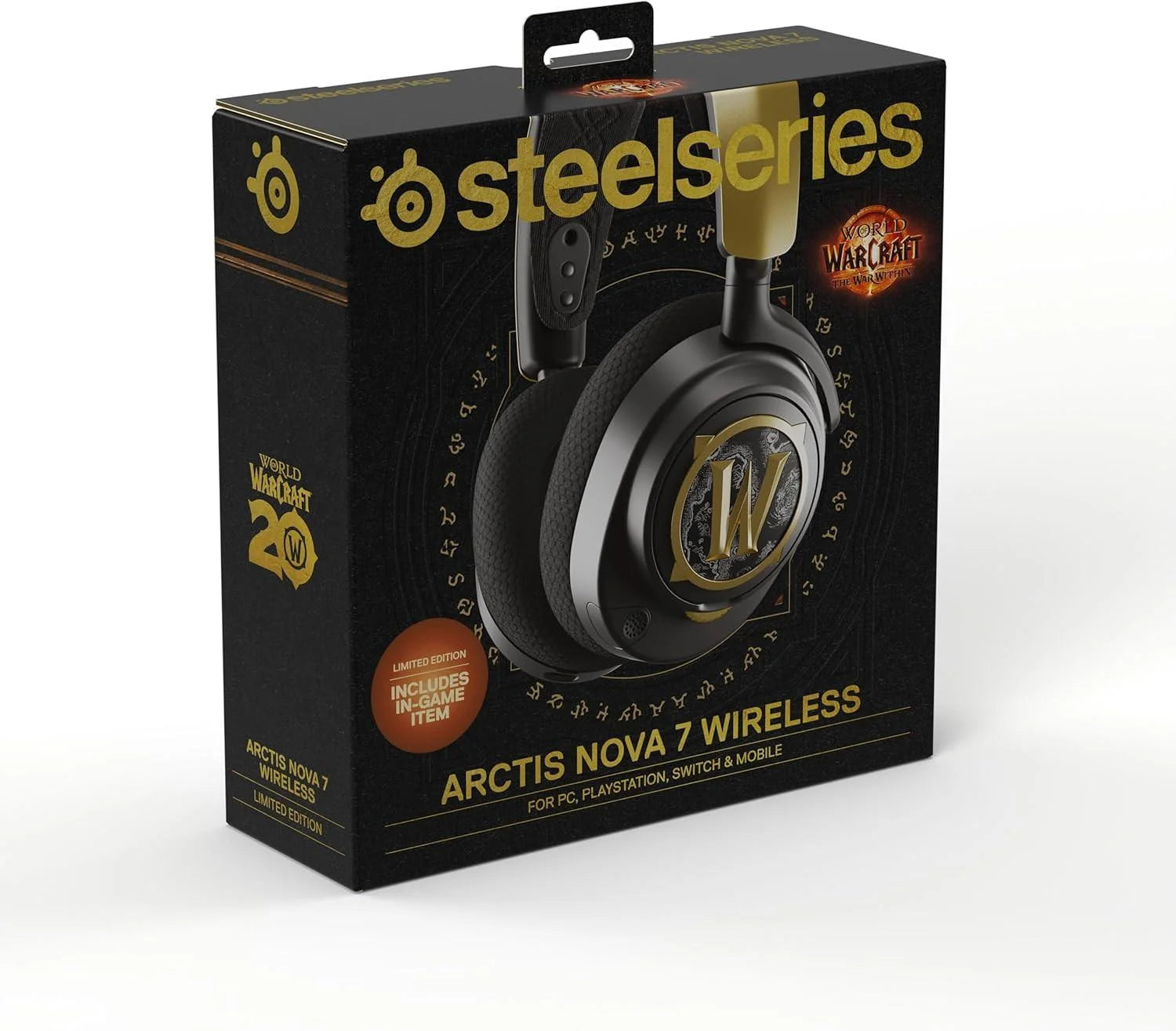 Steelseries arctis nova 7 wireless - world of warcraft edition - audio | wireless headset