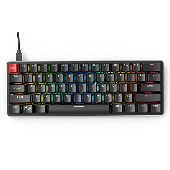 Glorious Gmmk Compact Modular Mechanical Keyboard - Black Default Title