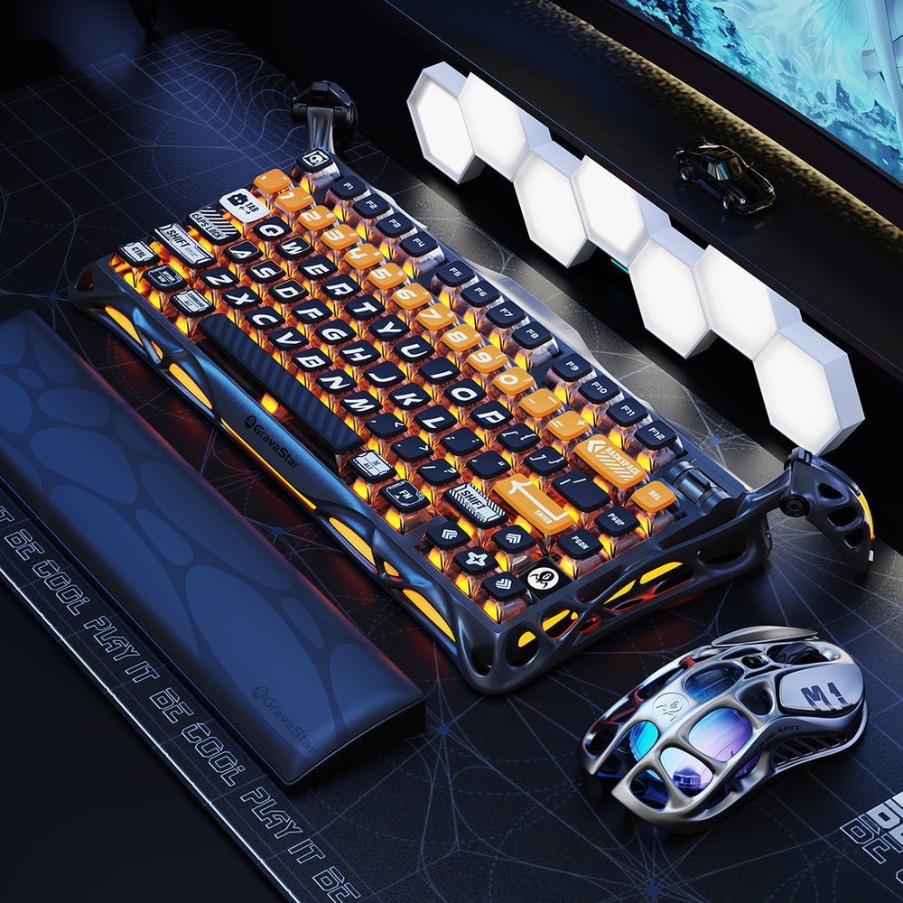 Gravastar Mercury K1 Pro Wireless Gaming Keyboard