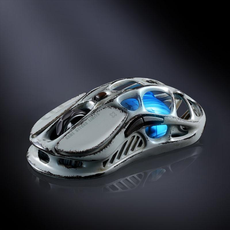 Gravastar mercury m1 pro wireless gaming mouse - white - mouse’s