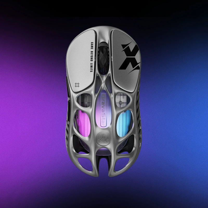 Gravastar Mercury x Wireless Gaming Mouse Interstellar Silver