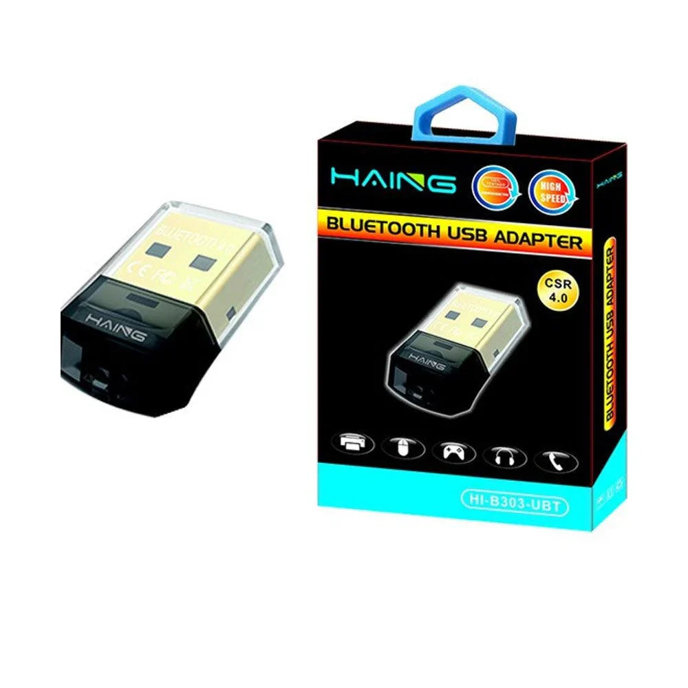 Haing Bluetooth Usb Adapter Receiver 4.0 Default Title