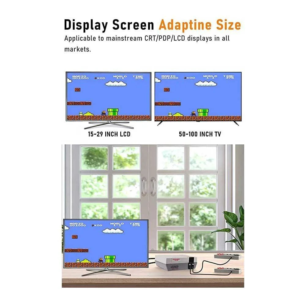 Classic retro game console mini video game consoles with 620 games - av output - console | video console