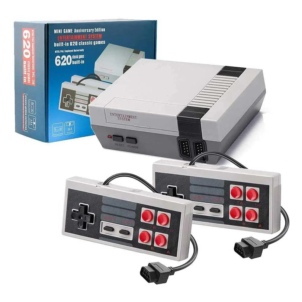 Classic retro game console mini video game consoles with 620 games - av output - console | video console
