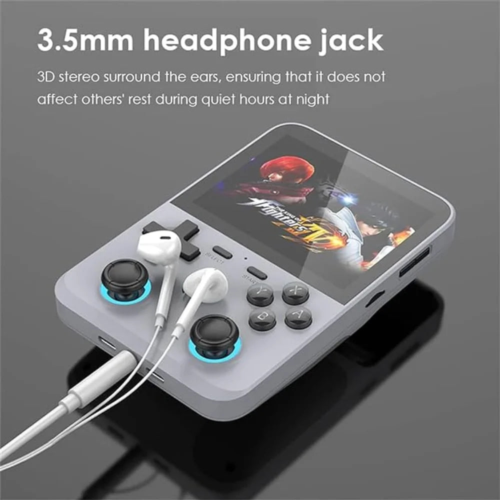 D-007 handheld game console - 3.5 inches video game player with 128gb and 10,000 games - console | video console