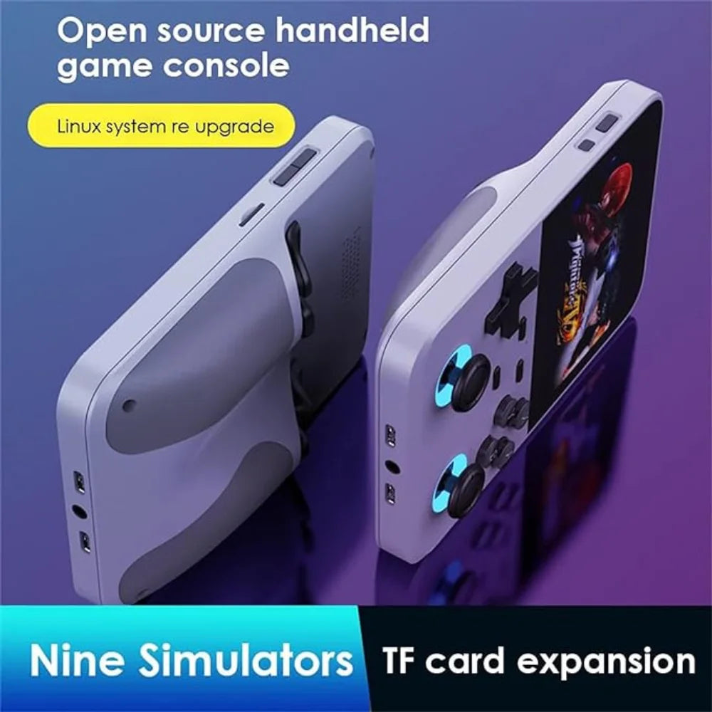 D-007 handheld game console - 3.5 inches video game player with 128gb and 10,000 games - console | video console