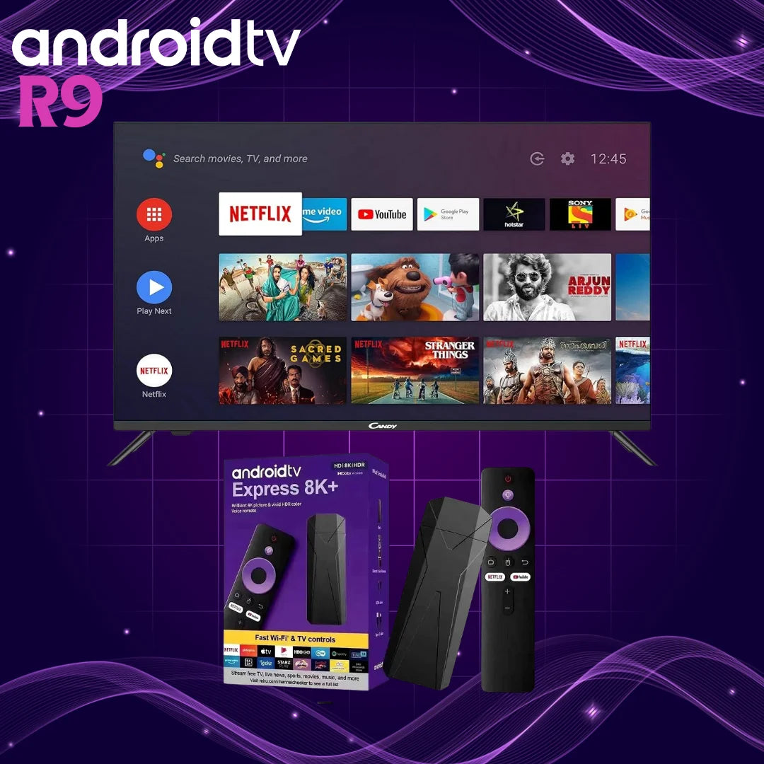 New r9 atv set-top box s905y android 13.0 voice bluetooth network player 2g16g - tv