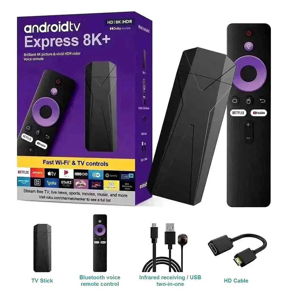 New r9 atv set-top box s905y android 13.0 voice bluetooth network player 2g16g - tv