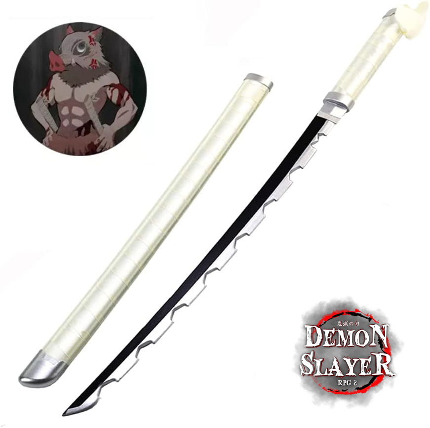 Hashibira Inosuke Texture - Demon Slayer - Anime Sword Default Title
