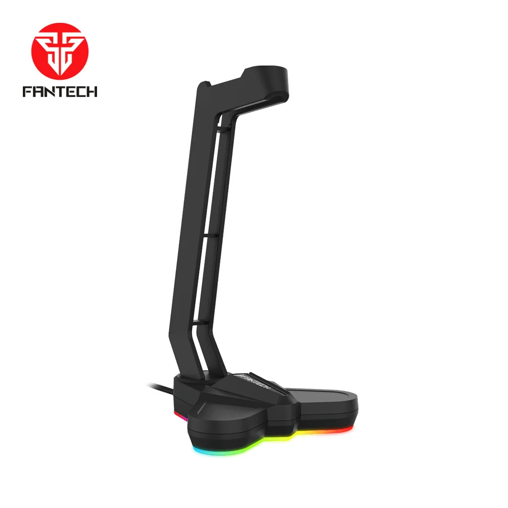 Fantech headset stand tower ac3001s rgb - black - audio | headset accessories