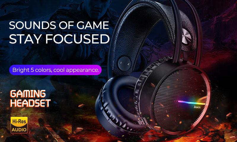Hoco w100 gaming headset - pc hardware