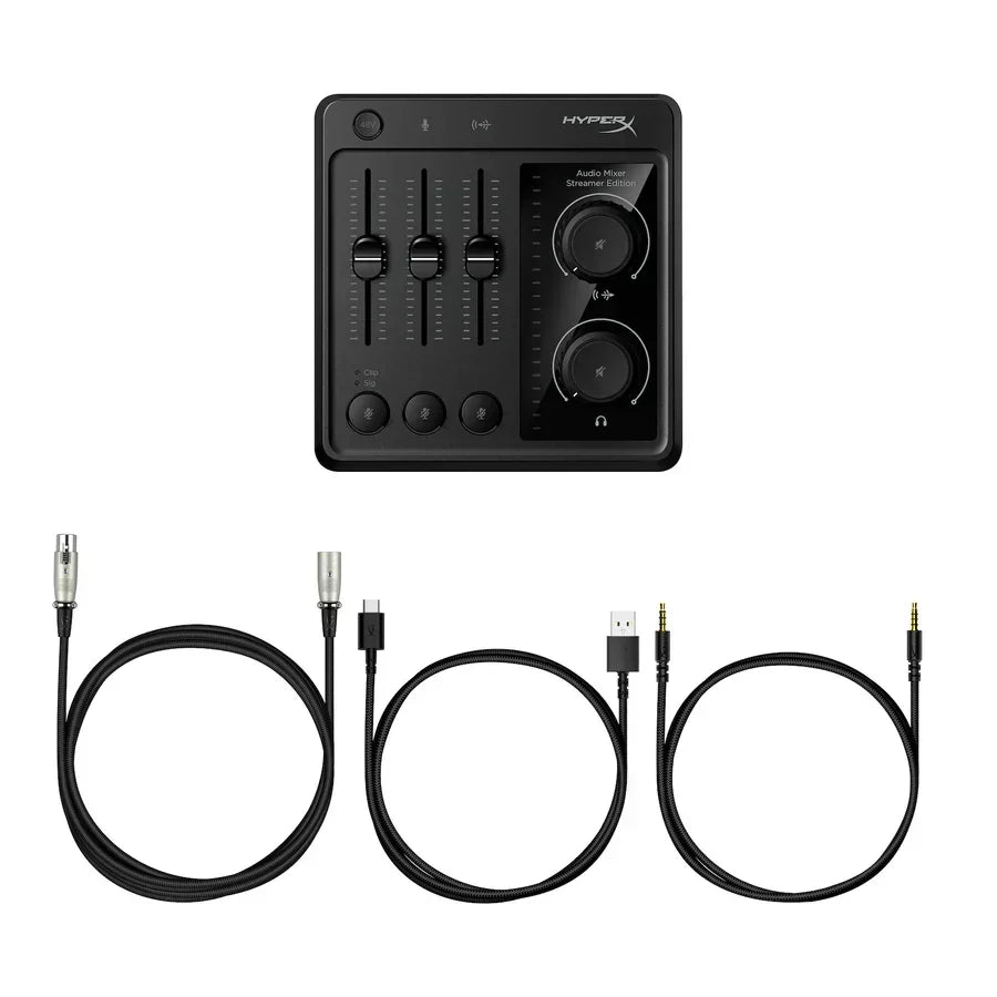 Hyperx audio mixer - microphones