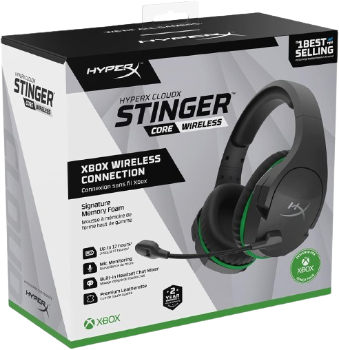 Hyperx Cloudx Stinger Core – Wireless Gaming Headset, for Xbox Series X|s and Xbox Default Title