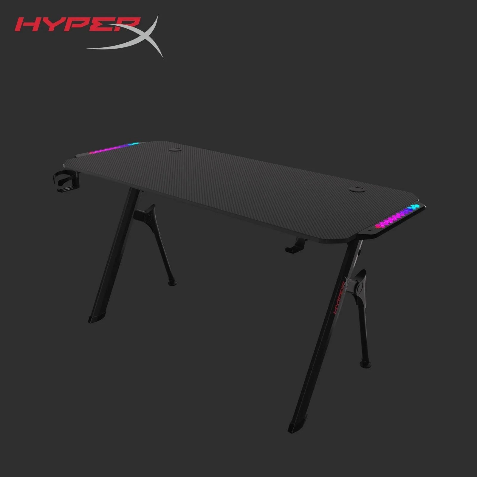 Hyperx gaming desk 120*60 cm - rgb lighting