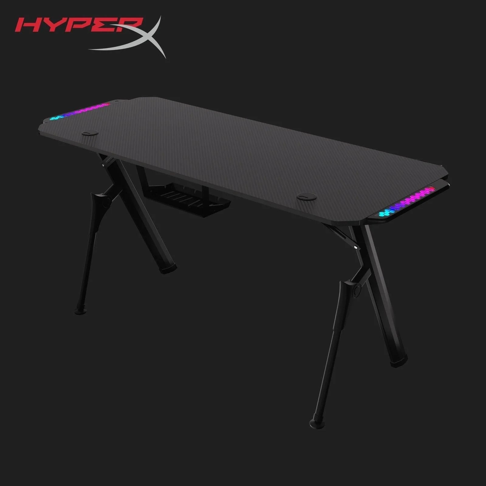 Hyperx gaming desk 140*60 cm - rgb lighting