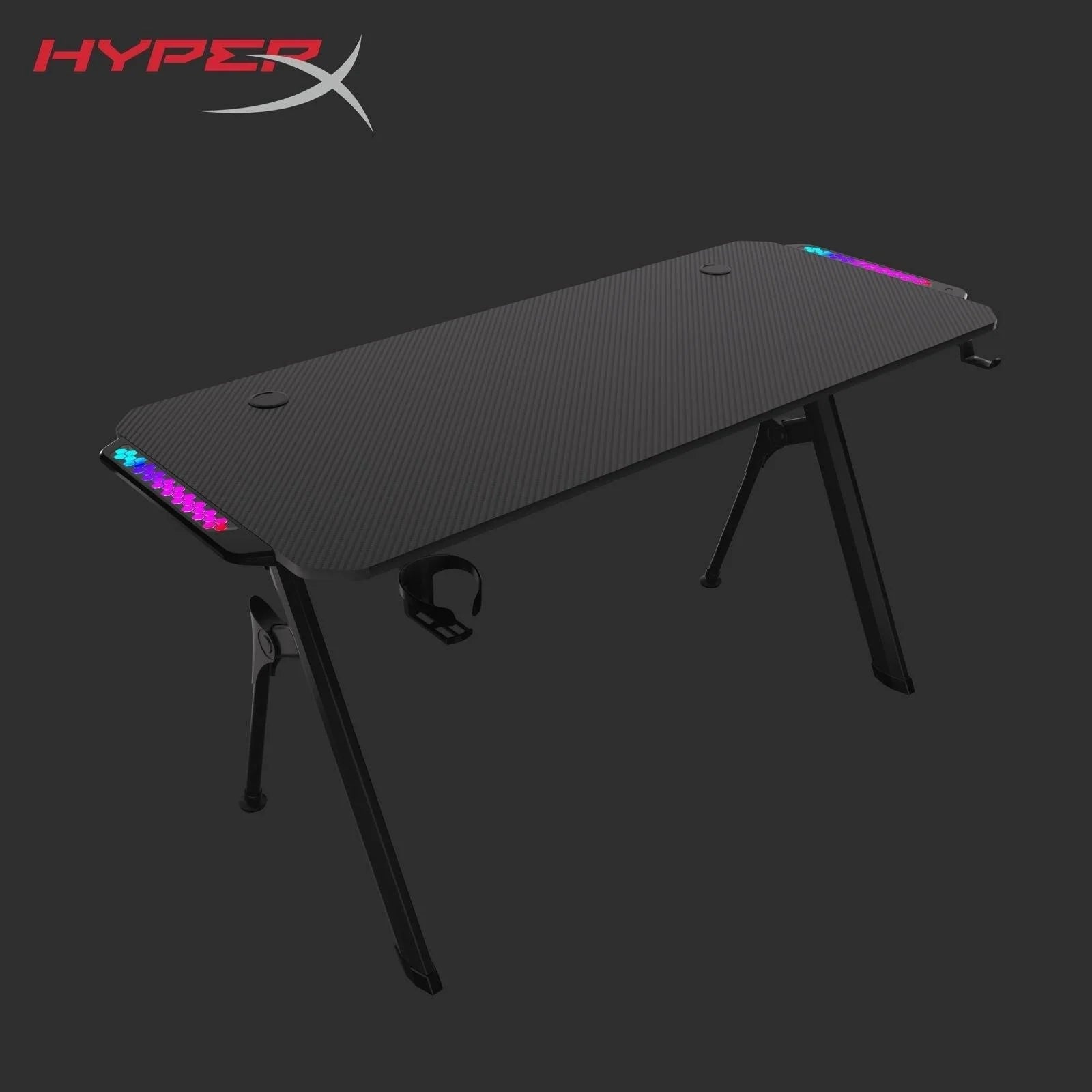 Hyperx gaming desk 140*60 cm - rgb lighting