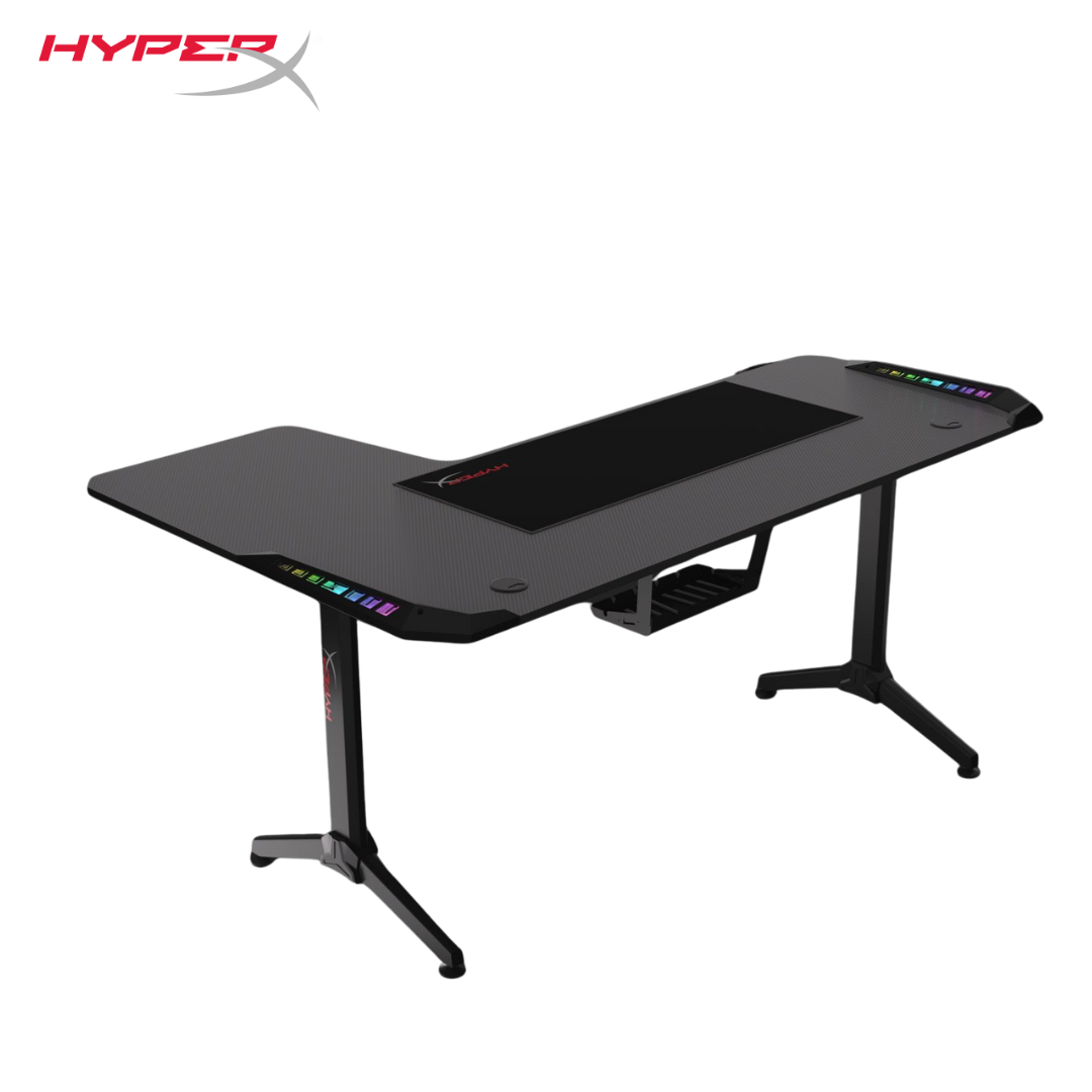 Hyperx Gaming Desk (l) 160*60 Cm ( l : 100cm ) Rgb Lighting