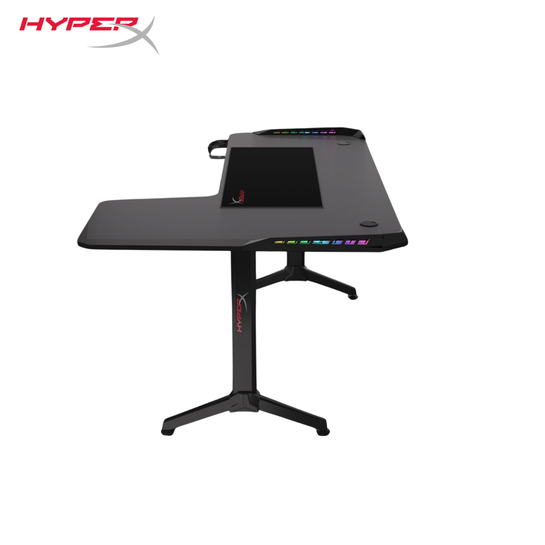 Hyperx Gaming Desk (l) 160*60 Cm ( l : 100cm ) Rgb Lighting