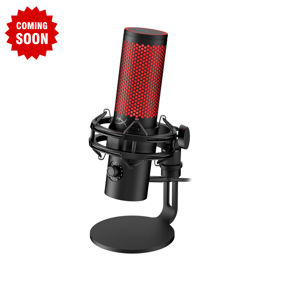Hyperx quadcast 2 microphone for gaming streaming and podcasting - streaming