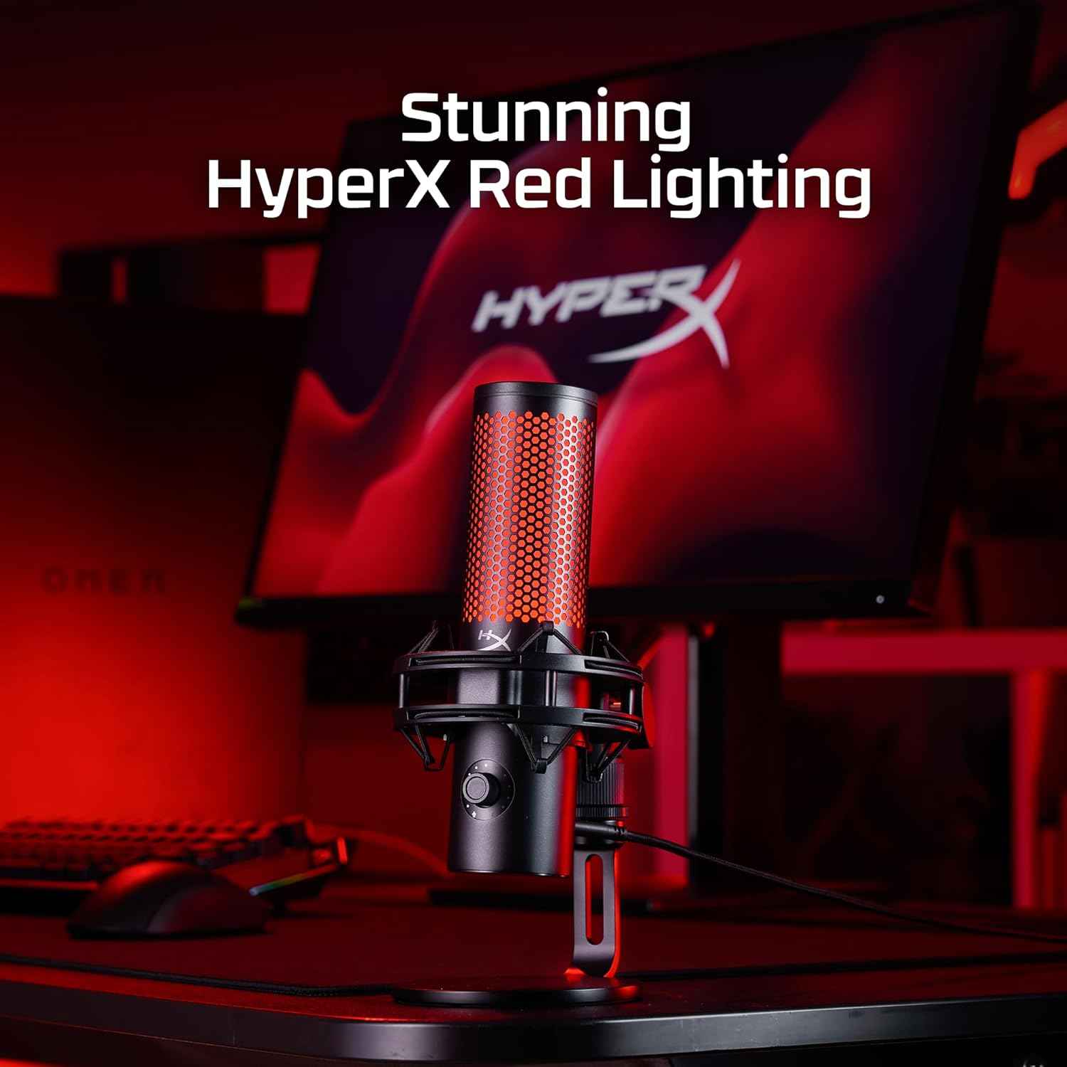 Hyperx Quadcast 2 – Usb Microphone for Gaming, Streaming and Podcasting,