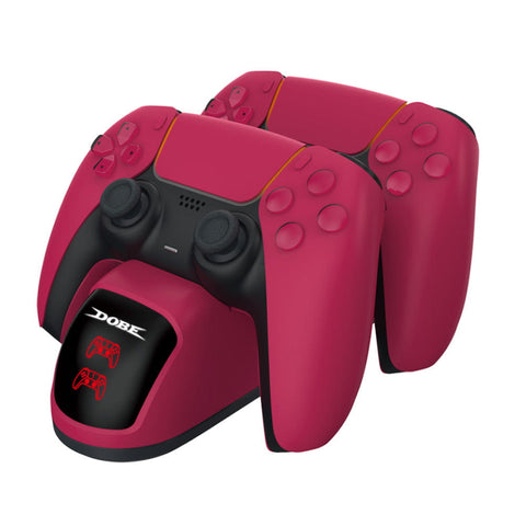 Stardust Red Handle Dual Charger Base TP5-0515R