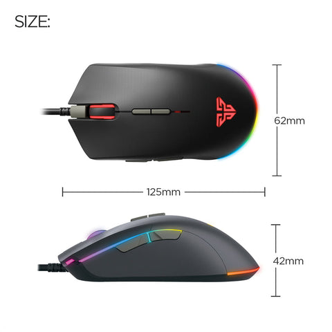 Fantech BLAKE X17 SPACE EDITION MACRO RGB GAMING MOUSE