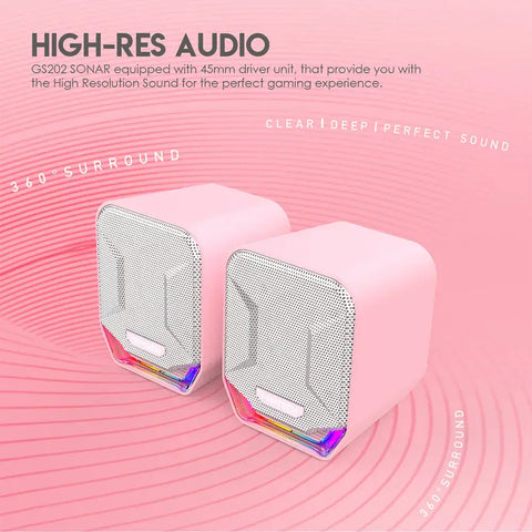 SONAR GS202 GAMING MUSIC SPEAKER SAKURA EDITION