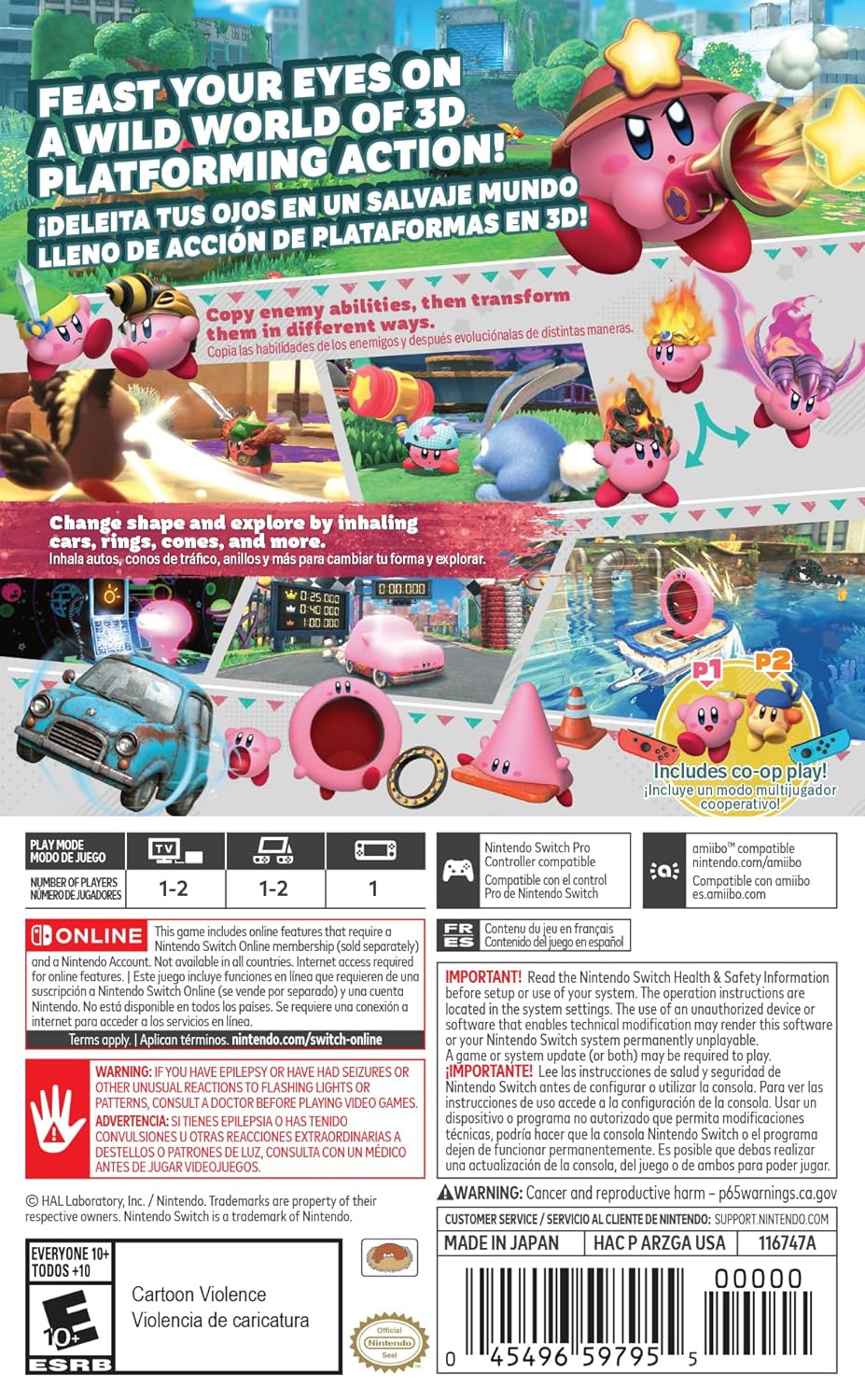 Kirby and the Forgotten Land – Nintendo Switch