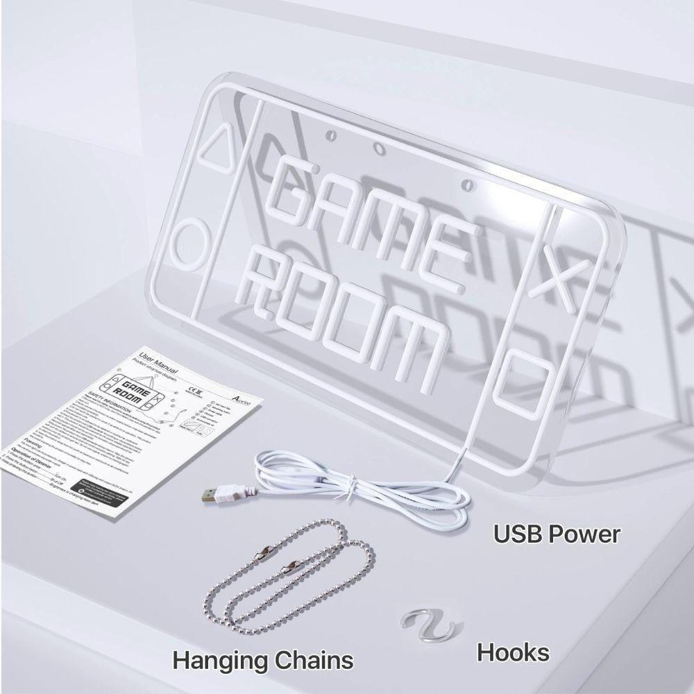 Led Game Room Neon Signs Gaming Decor - Gameonjo