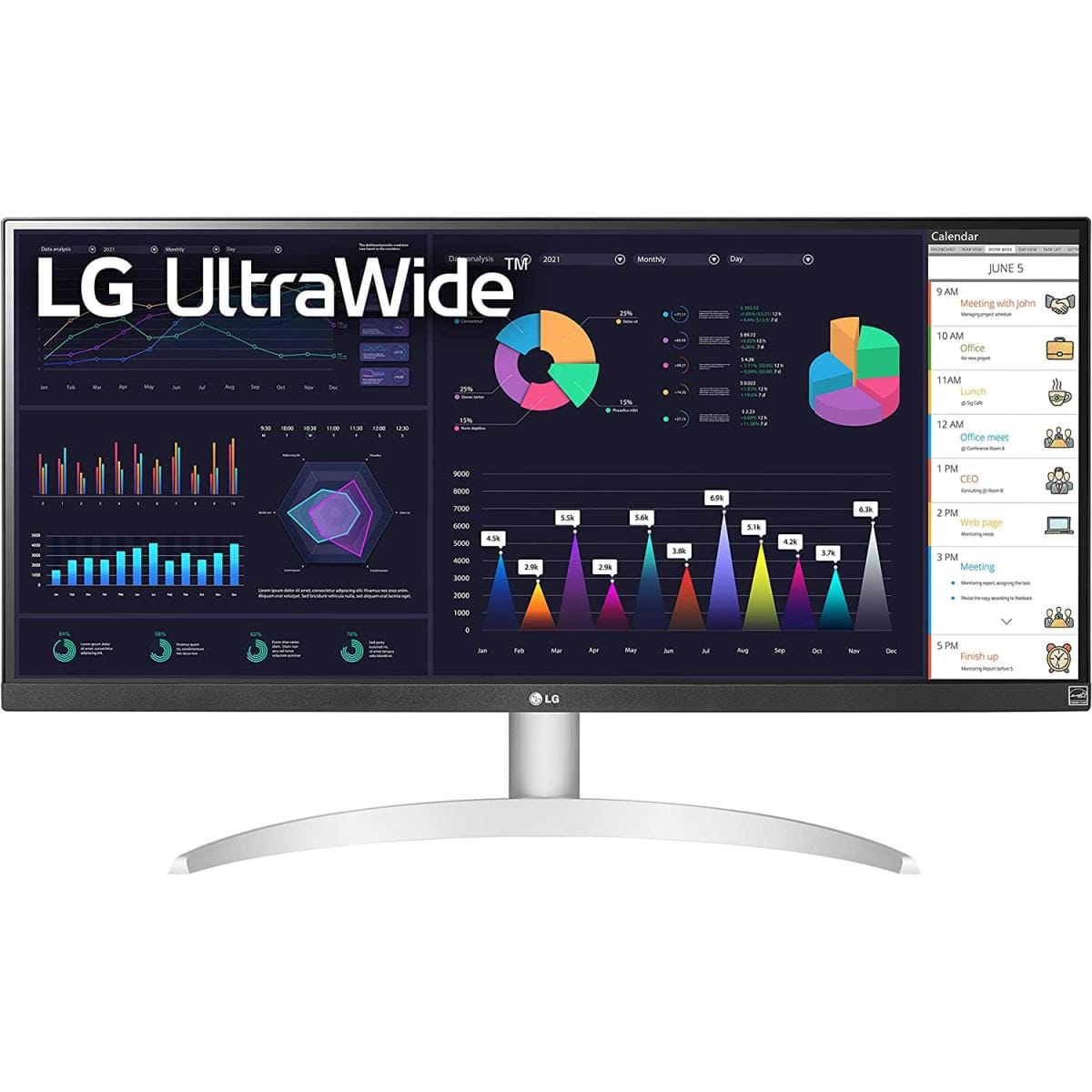 Lg 29wq600-w 29" Ips Ultrawide Full Hd - Gameonjo