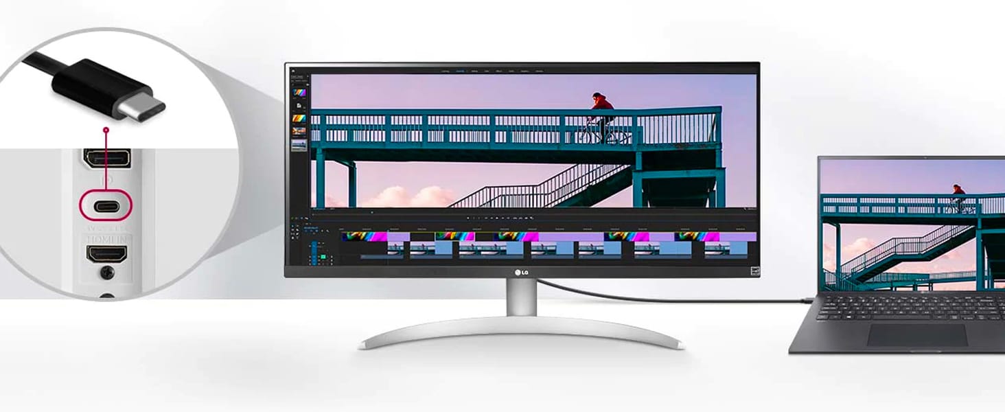 Lg 29wq600-w 29" Ips Ultrawide Full Hd - Gameonjo