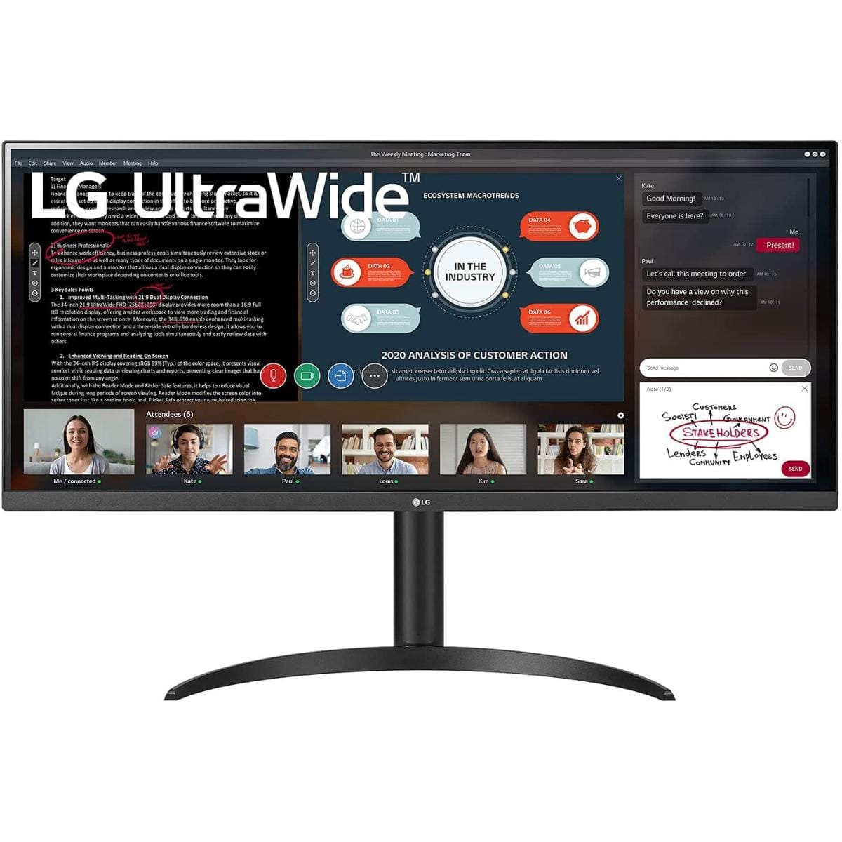 Lg 34wp550-b 34" Ultrawide Ips - Gameonjo