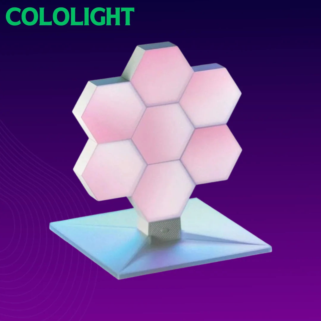 Cololight plus wifi led lights kit - 7 dynamic color changing led lights for home ambiance - lightning | panels | lamps