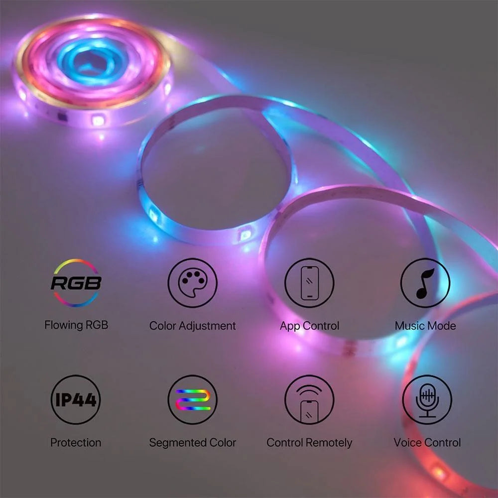 Fantech smart rgb led strip set sls0203 + la1als 6m - lightning | strip lights