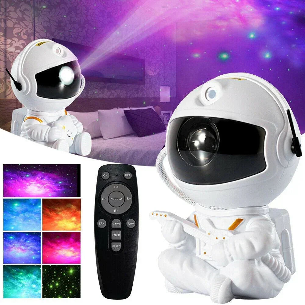 Galaxy star projector starry sky night light astronaut lamp - lights