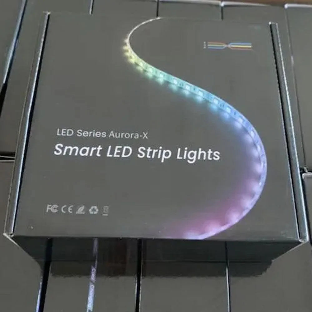 Led series aurora-x smart led strip lights - lightning | strip lights