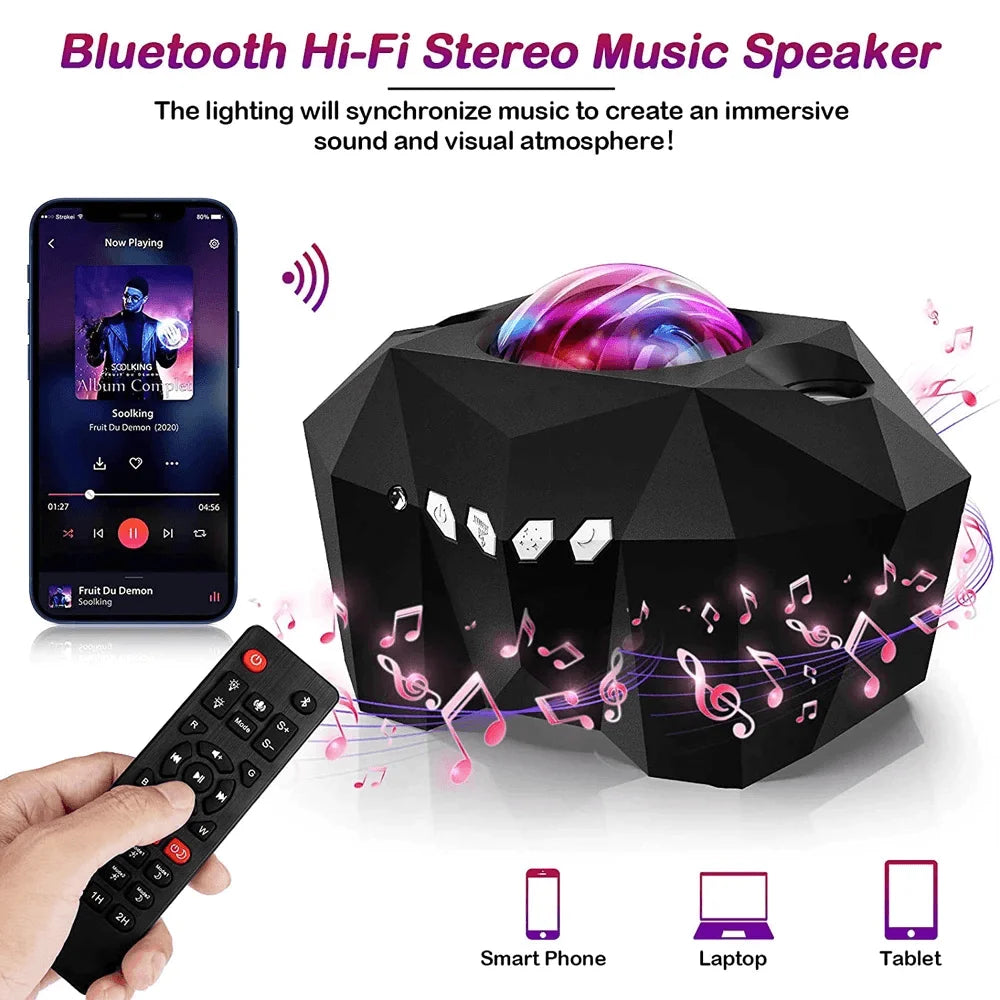 Night light galaxy projector for dreamy nights and relaxing ambiance - lightning | projectors